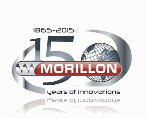 realisation logo MORILLON150 ANS