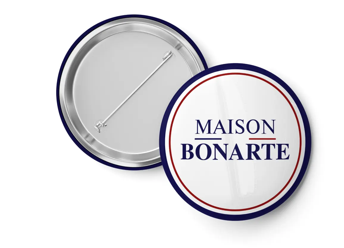 Pins's bonarte- Personnalisation sur tous supports 1