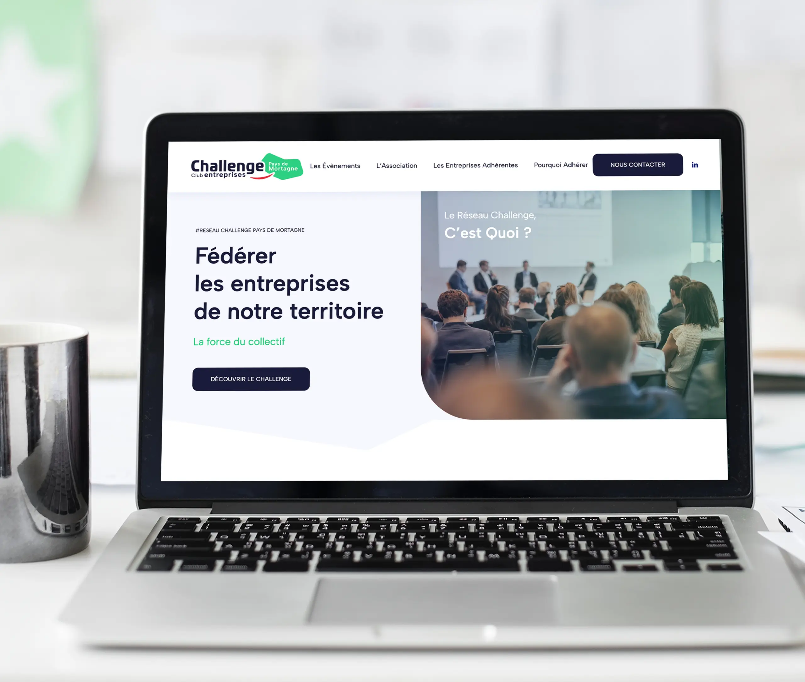 Site web réseau d'entreprise